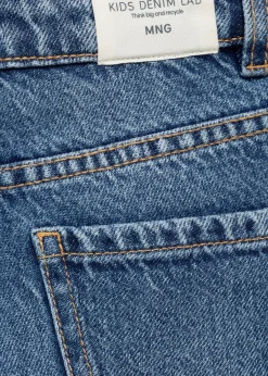Dzieci MANGO Dżinsy*Dżinsy wideleg z postrzępionym dołem