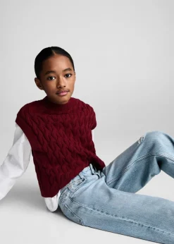 Dzieci MANGO Dżinsy*Dżinsy wideleg z postrzępionym dołem