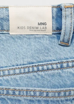 Dzieci MANGO Dżinsy*Dżinsy wideleg z postrzępionym dołem