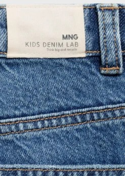 Dzieci MANGO Dżinsy*Dżinsy wideleg z postrzępionym dołem