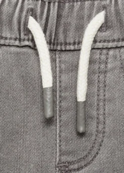 Dzieci MANGO Dżinsy*Dżinsy z elastycznym pasem z troczkami