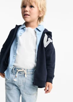 Dzieci MANGO Dżinsy*Dżinsy z elastycznym pasem i kieszeniami