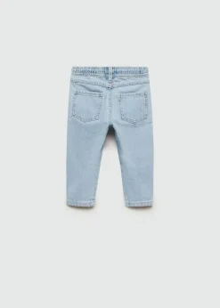 Dzieci MANGO Dżinsy*Dżinsy z elastycznym pasem i kieszeniami