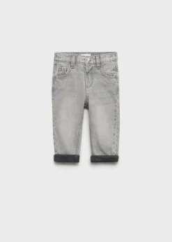 Dzieci MANGO Dżinsy*Dżinsy z elastycznym pasem