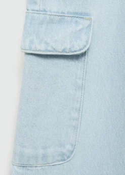 Dzieci MANGO Dżinsy*Dżinsy z kieszeniami cargo