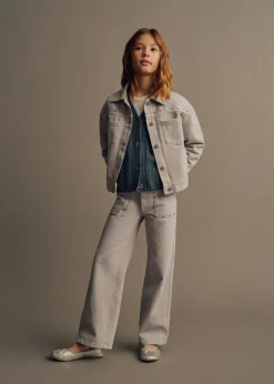 Dzieci MANGO Dżinsy*Dżinsy z prostymi nogawkami i ćwiekami