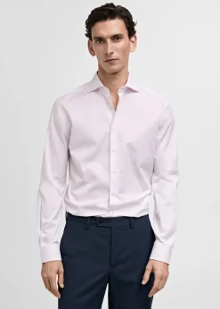 MANGO Koszule|Koszule*Dopasowana koszula garniturowa ze 100% bawełny