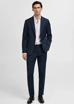 MANGO Koszule|Koszule*Dopasowana koszula garniturowa ze 100% bawełny