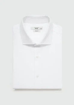 MANGO Koszule|Koszule*Dopasowana koszula garniturowa ze 100% bawełny