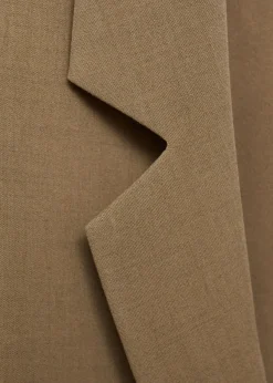 MANGO Topy*Dopasowany top od garnituru