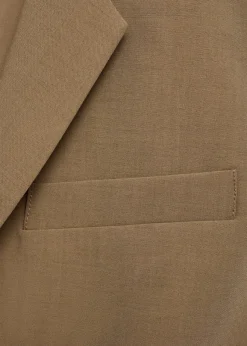 MANGO Topy*Dopasowany top od garnituru