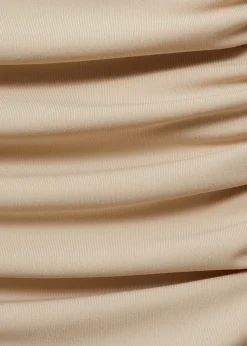 MANGO Sukienki I Kombinezony*Drapowana sukienka na jedno ramię