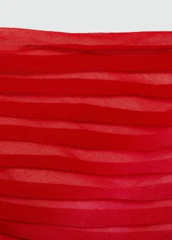 MANGO Topy*Drapowany top bez ramiączek