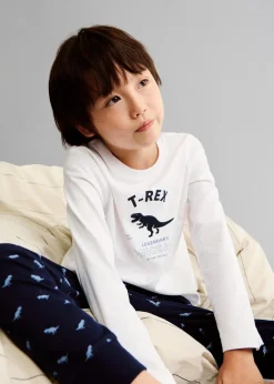 Dzieci MANGO Piżamy*Długa bawełniana piżama