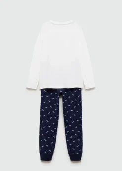 Dzieci MANGO Piżamy*Długa bawełniana piżama