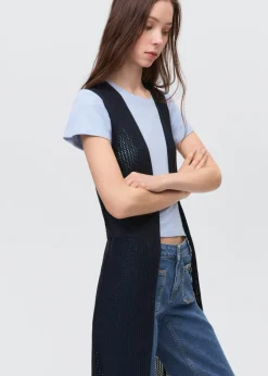 MANGO Płaszcze I Kurtki|Kamizelki*Długa kamizelka