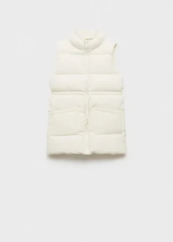 Dzieci MANGO Płaszcze I Kurtki*Długa kamizelka pikowana