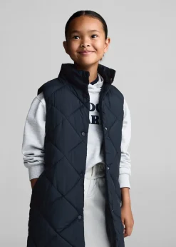 Dzieci MANGO Płaszcze I Kurtki*Długa kamizelka pikowana