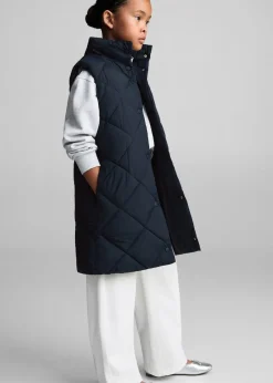 Dzieci MANGO Płaszcze I Kurtki*Długa kamizelka pikowana