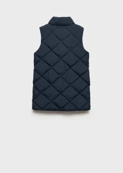 Dzieci MANGO Płaszcze I Kurtki*Długa kamizelka pikowana