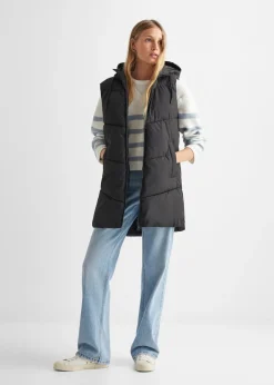 MANGO Płaszcze I Kurtki|Kamizelki*Długa kamizelka pikowana
