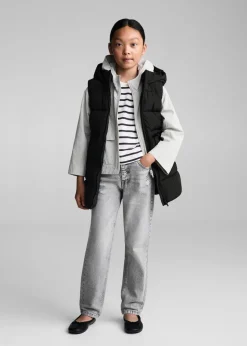 Dzieci MANGO Płaszcze I Kurtki*Długa kamizelka pikowana