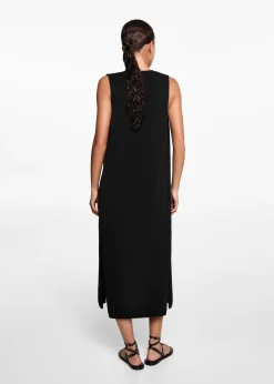 MANGO Swetry I Kardigany|Kamizelki*Długa kamizelka z dzianiny