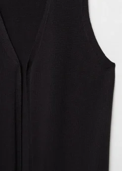 MANGO Swetry I Kardigany|Kamizelki*Długa kamizelka z dzianiny