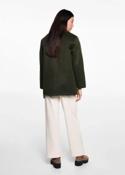 MANGO Płaszcze I Kurtki*Długa parka z efektem woskowania