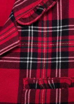 Dzieci MANGO Piżamy*Długa piżama dwuczęściowa w kratę