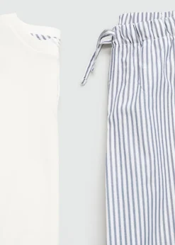 Dzieci MANGO Piżamy*Długa piżama w paski