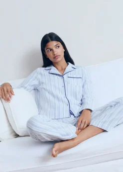 MANGO Piżamy*Długa piżama w paski