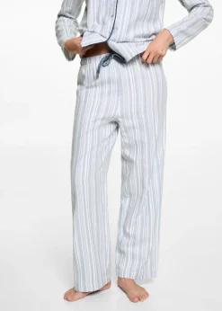 MANGO Piżamy*Długa piżama w paski