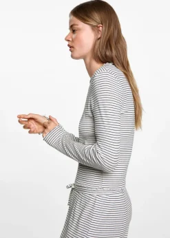 MANGO Piżamy*Długa piżama w paski