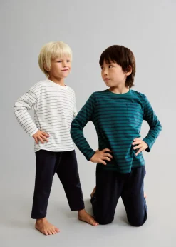 Dzieci MANGO Piżamy*Długa piżama w paski