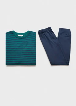 Dzieci MANGO Piżamy*Długa piżama w paski