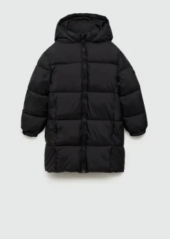 Dzieci MANGO Płaszcze I Kurtki*Długa pikowana kurtka