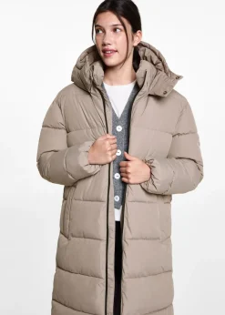 MANGO Płaszcze I Kurtki*Długa pikowana kurtka