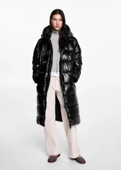 MANGO Płaszcze I Kurtki*Długa pikowana kurtka