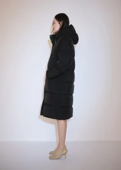 MANGO Płaszcze*Długa pikowana kurtka