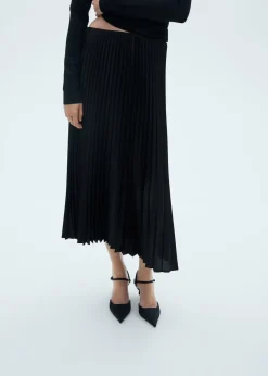 MANGO Spódnice*Długa plisowana spódnica