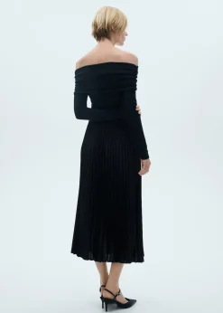 MANGO Spódnice*Długa plisowana spódnica