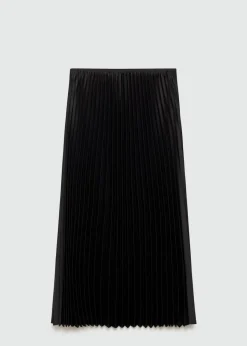 MANGO Spódnice*Długa plisowana spódnica