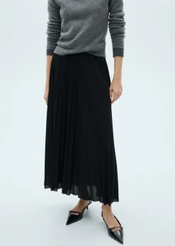 MANGO Spódnice*Długa plisowana spódnica