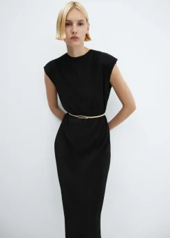 MANGO Sukienki I Kombinezony*Długa plisowana sukienka