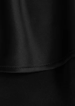 MANGO Spódnice*Długa satynowa spódnica