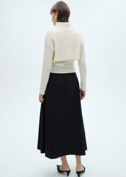 MANGO Spódnice*Długa spódnica o rozszerzanym kroju