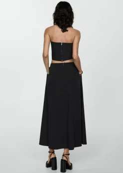 MANGO Spódnice*Długa spódnica o rozszerzanym kroju