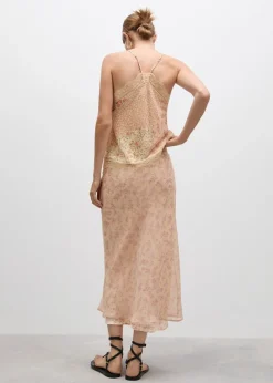 MANGO Spódnice*Długa spódnica w kwiaty