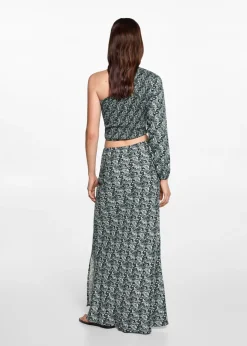 MANGO Spódnice*Długa spódnica w kwiaty